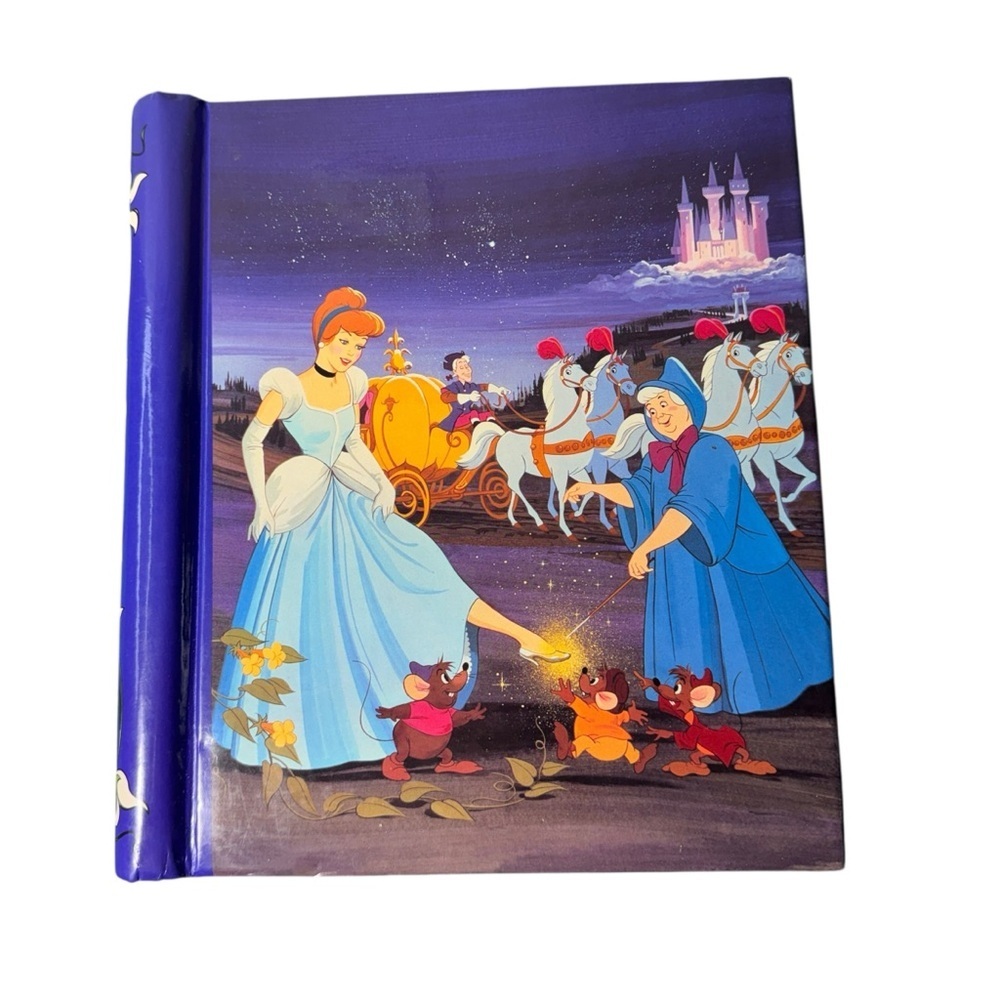 Vintage Walt Disney's Cinderella Photo Album Self adhesive sheets